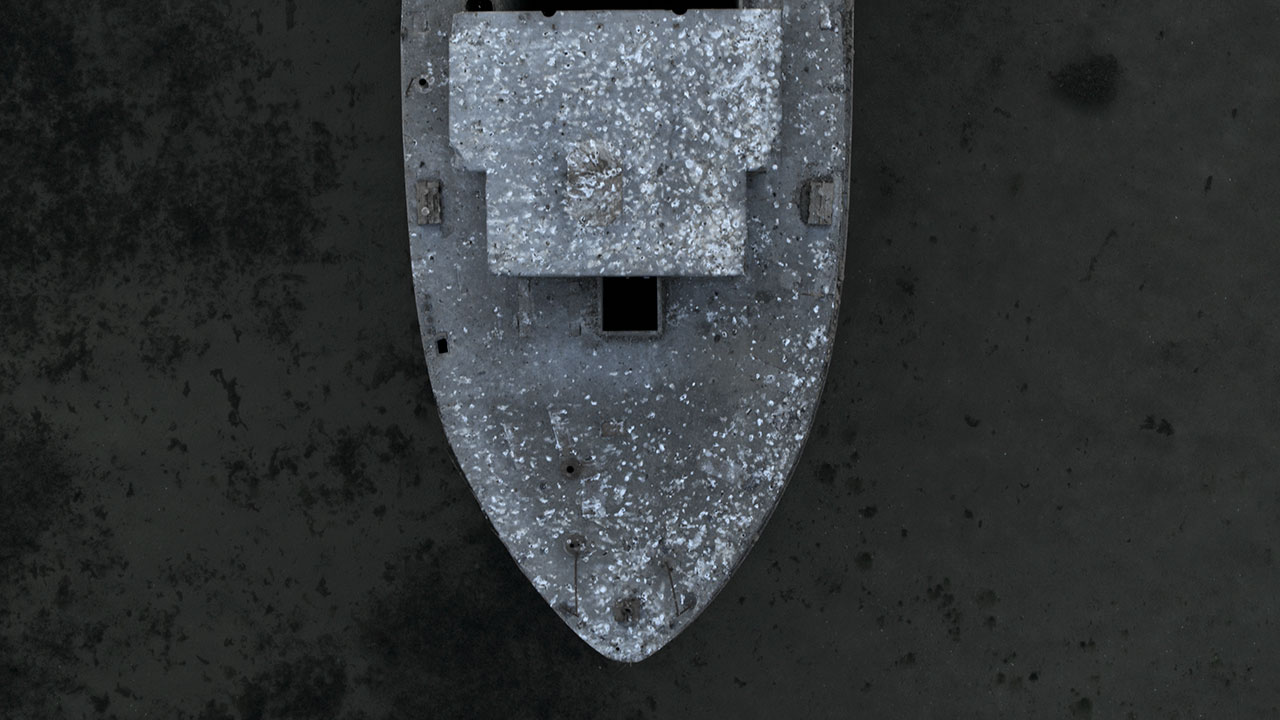 Betonschiff ohne Namen